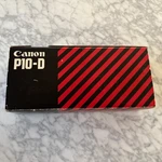 Canon P10-d Electronic Calculator Orignal Box Paper Roll Instructions Tested. Fixed Price $19.97.