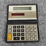 Vintage Casio Sl-100w Pocket Solar Calculator 8 Digit Black Case Tested Works. Fixed Price $12.60.