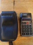 Rare Vintage Bowmar Mx 50 (aka 90505) Calculator Un Tested Parts / Repair.w/case. Fixed Price $79.00.