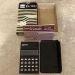 Rare Vintage Sharp Elsi Mate El-104 Calculator Working! Great Shape W/box. Fixed Price $39.99.