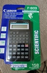 Canon F-603 Scientific Statistical Calculator. Fixed Price $23.70.