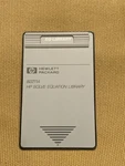 Hewlett Packard Hp 82211a Solve Equation Library Card For Hp48sx - Tested. Fixed Price $89.99.