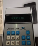 Vintage Unisonic 740 Pocket Calculator W/case &manual Japanese Made Tested Works. Fixed Price $23.95.