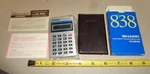 Vintage El-838 Sharp 80's Mini Pocket Calculator Brand New In Box Rare 838. Fixed Price $19.99.