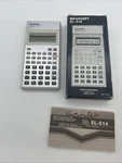 Sharp Vintage Scientific Calculator El-514 In Box W/manual Working. Fixed Price $24.91.