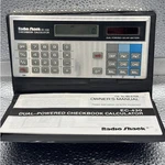 Vintage Radio Shack Dual Powered Pocket Checkbook Calculator W/case Ec 430. Fixed Price $24.00.