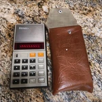 Litronix 1101p Vintage Calculator 4vdc 300 Mw With Cover. Fixed Price $25.00.