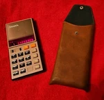 Vintage Litronix 1100 Memory Calculator With Case Works Great. Fixed Price $15.00.