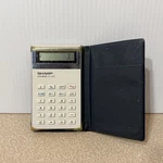 Vintage Sharp El-850 Elsimate Pocket Calculator With Case Tested Works. Fixed Price $9.99.