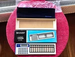 Vintage Calculator With Abacus,electronic Abacus Sharp El-428 Japan. Fixed Price $100.00.
