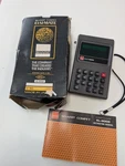 Sharp Elsi Mate El-8002 Calculator Vintage Gray Handheld W/ Box Manual. Fixed Price $109.95.