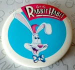 Who Framed Roger Rabbit Get The Habit Button Disney Pin. Fixed Price $14.99.