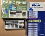 Casio Pb-110 Data Bank Personal Computer Calculator Near Mint In Box Working. Fixed Price $105.00.