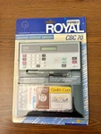 Sealed Vintage Royal Cbc 70 Checkbook Calculator Wallet - Collectible Item. Fixed Price $50.00.