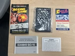 Brand New 1981 Casio Bg-15 Vintage Boxing Game Calculator *collectors Piece*. Fixed Price $275.00.