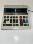 Vtg Sharp Compet Qs-1122a 10 Digit Desktop Electronic Calculating Machine. Fixed Price $20.00.