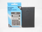 Sharp El-326f Solar Cell Calculator Elsimate 8 Digit Dust Cover Vintage New Nos. Fixed Price $21.99.