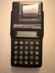 Sharp El-1609 Vintage/electr-pocket Printing Calculator/for Parts Or Not Working. Fixed Price $20.00.