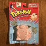 Vintage Pokemon Nintendo Clefairy #35 Mini Calculator New Sealed Toy 1998. Fixed Price $82.00.