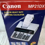 Canon Mp21dx 2-color 12 Digit Printing Tax Calculator Black/red - New, Open Box. Fixed Price $45.00.
