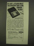 1975 Heathkit Ic-2100 Calculator Ad - Big Enough To Use. Fixed Price $19.99.