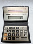Casio Electronic Calculator Sl-88 Solar Cell Pocket Case Vintage. Fixed Price $15.00.