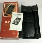 Vintage Texas Instruments Rare Ti-1650 Calculator W/ Box & Manual Ac Adapter. Fixed Price $34.99.