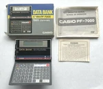 Vintage Casio Pf-7000 Pf7000 Data Bank 1985 Characters Complete Set. Fixed Price $104.48.