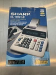 Sharp El-1197g2 Printing Calculator Heavy Duty Large Display New In Box. Fixed Price $59.99.
