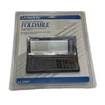 Vintage Calculator Unisonic Foldable Lc2960 Solar 10 Digit Display Dual Power. Fixed Price $34.99.