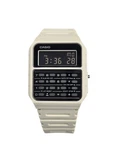 Casio Classic Calculator Wrist Watch Ca53wf-8b Beige Resin Alarm New W Box Ca53. Fixed Price $33.25.