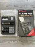 Canon Slant Key P20-d Mini Desktop Printer Display Calculator New Open Box. Fixed Price $25.99.