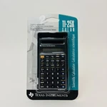 Vintage Texas Instruments 1996 Ti-25x Solar Scientific Calculator Brand New. Fixed Price $19.98.