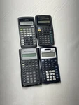 Lot Of 4 Texas Instruments Calculators Ba Ii Plus Ti-36x Solar Ti-30xiis Ti-30xa. Fixed Price $21.00.
