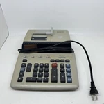 Sharp Compet Vx-2652b Printing Calculator For Tax & Accounting Tested -yellowing. Fixed Price $9.99.