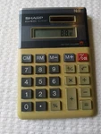 Sharp Elsi Mate El-334h Calculator Vtg Rare. Fixed Price $15.00.