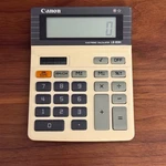 Canon Ls-83h Electronic Desktop Calculator Solar Battery Office Calculator-works. Fixed Price $10.99.