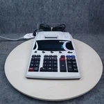 Victor 1230-4 Desktop Printing Calculator 12-digit Fluorescent Display White. Fixed Price $41.53.