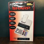 Sharp El-1197piii Heavy Duty Printing Calculator 12-digit 2-color New In Box. Fixed Price $59.95.