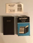Vintage Antique Sharp Elsi Mate El-304 Calculator With Box. Fixed Price $18.99.