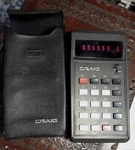 Vintage Craig Calculator Model # 4509b Japan + Pouch For Repair. Fixed Price $17.50.