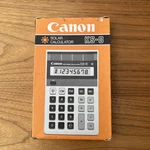 Vintage 1984 Canon Ks-8 Solar Electronic Calculator Tested Works - With Box!!!. Fixed Price $24.99.