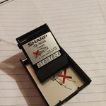 Sharp Pocket Computer Data Card Ce-504a Finance 31007824 Vtg Japan 1983. Fixed Price $76.00.