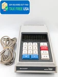 Sharp Qt-8d Micro Compet Electronic Desktop Calculator Made In Japan. Fixed Price $148.00.