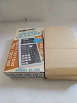 Radioshack Ec-281 Rare Handheld Electronic Calculator Box Only. Fixed Price $15.30.