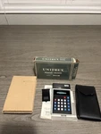Unitrex 901m Green Led Calculator 8-digit Made In Japan Korea Vintage W/box!. Fixed Price $39.99.