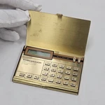Vintage Rare Pocket Lcd Calculator Ambassador Gold Tone Lc-110gd Parts/repair. Fixed Price $14.95.