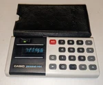 Vintage Casio Personal-mini Pocket Calculator W/ Case - Japan Works. Fixed Price $14.95.