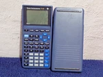 Texas Instruments Ti-81 Graphing Calculator Blue With Slide On Cover Aa X 4 Batt. Fixed Price $18.00.