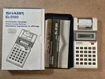 Sharp El-8180 Vintage Printing Calculator In Box Working (print Does Not Work). Fixed Price $10.00.
